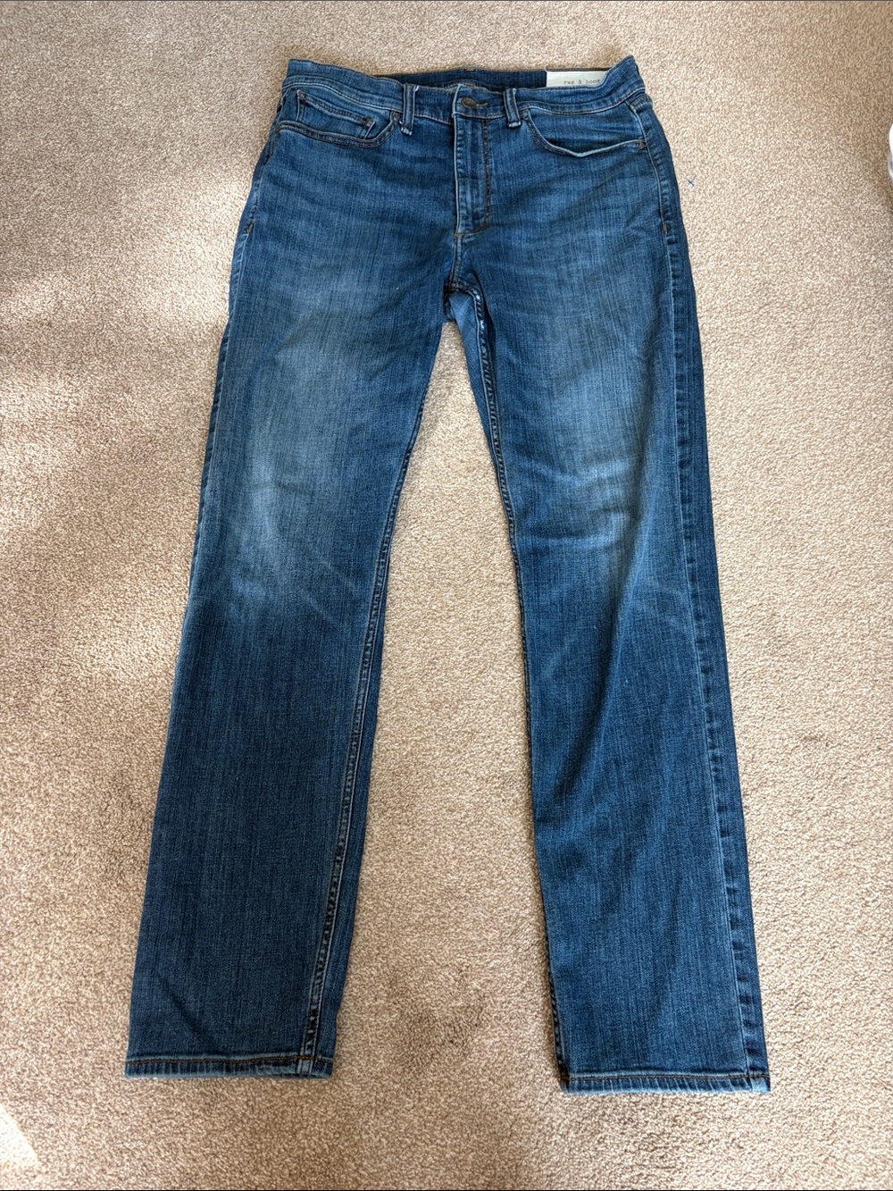 rag & bone Men's RB 2 Slim Fit jeans size 32 x 32